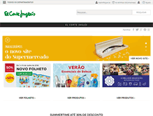Tablet Screenshot of elcorteingles.pt