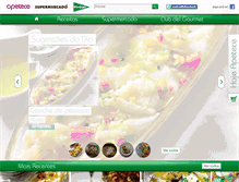 Tablet Screenshot of apetece.elcorteingles.pt